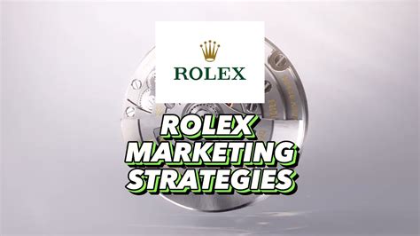 rolex advertising strategy|Rolex differentiation strategy.